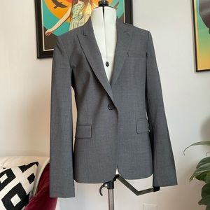 Theory Grey fitted blazer